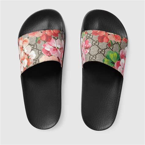 gucci supreme sliders|Gucci slides bloom supreme.